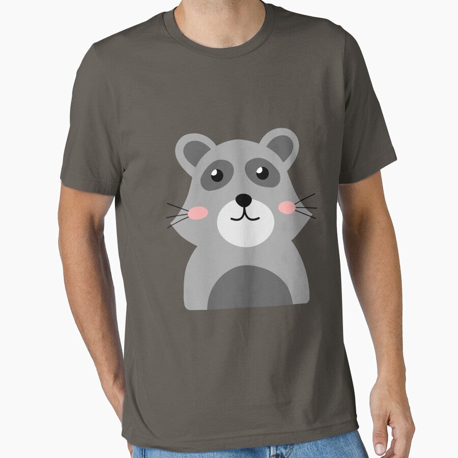 Cute raccoon by ShopLeilaArt