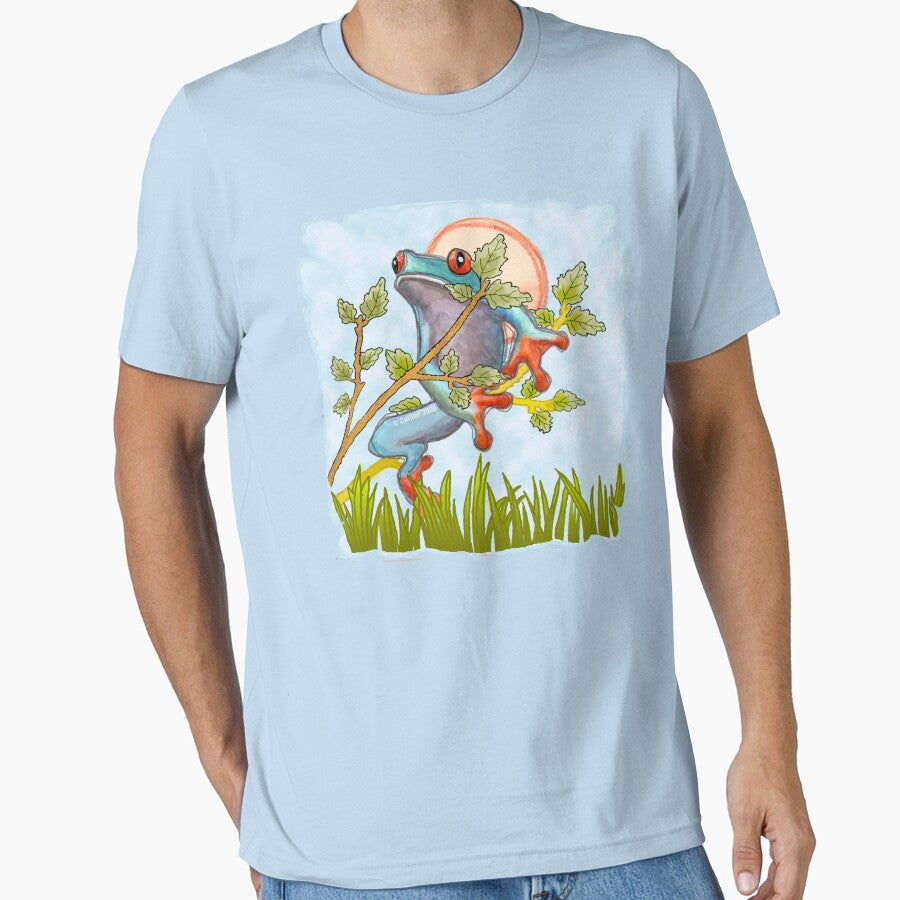 Frog Hiding by artmuvz