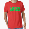Angel Simple Christmas T Shirts Cute Funny Christmas T Shirt Gift For X Mas Holiday by arcadetoystore
