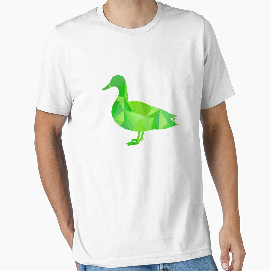 I Love Ducks Green Fowl Waterfowl Hunter Quack Geometric by KNUXX Shop