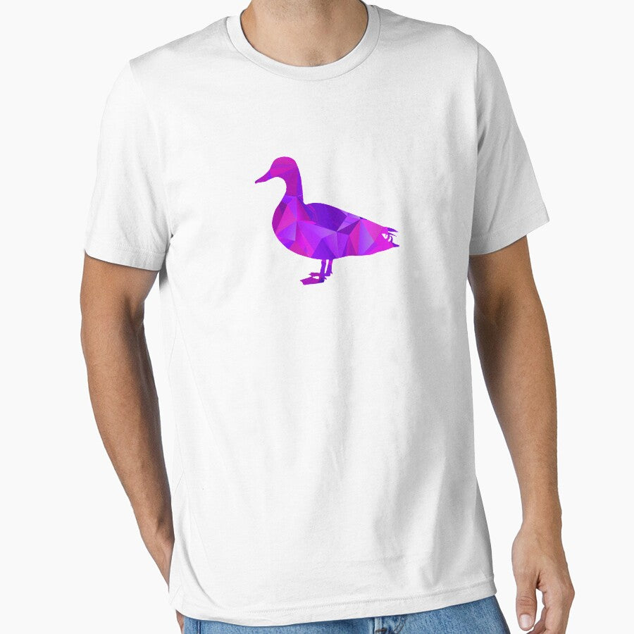 I Love Ducks Purple Fowl Waterfowl Hunter Quack Geometric by KNUXX Shop