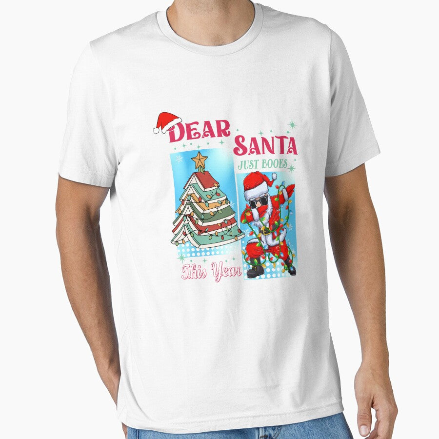 Dear Santa Just Books This Year Book Lover Christmas by Torionrad