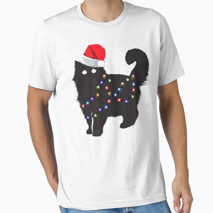 Black Cat Christmas Pajamas  Matching Family by spvgapjtv