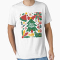Merry and Bright Christmas Hand Drawn by Zacharieello