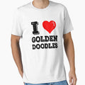I Love Goldendoodles Western Country Southern Distressed by Guarddogdrive
