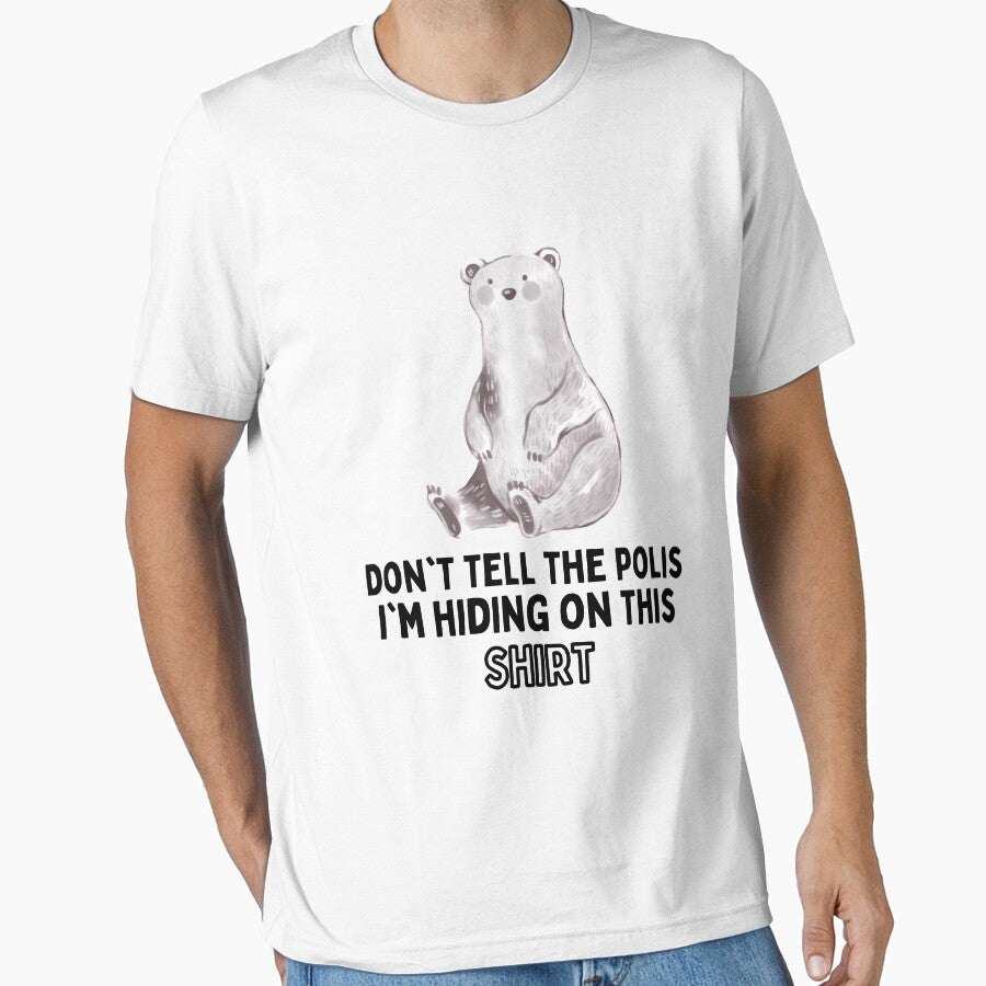 Polar bear meme hiding from police by Live  Today