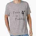Peace is Paddling Solo by Valkyriecraft