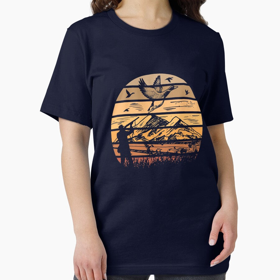 Suns Up Retro Duck Hunter Sunset Duck Hunting Season Gear by DynamicDesign