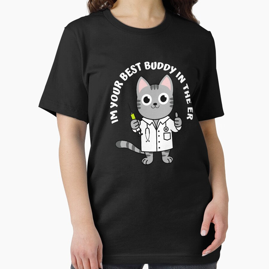 Cat Nurse-Cat doctor-Youre best buddy in the ER by medoutfits