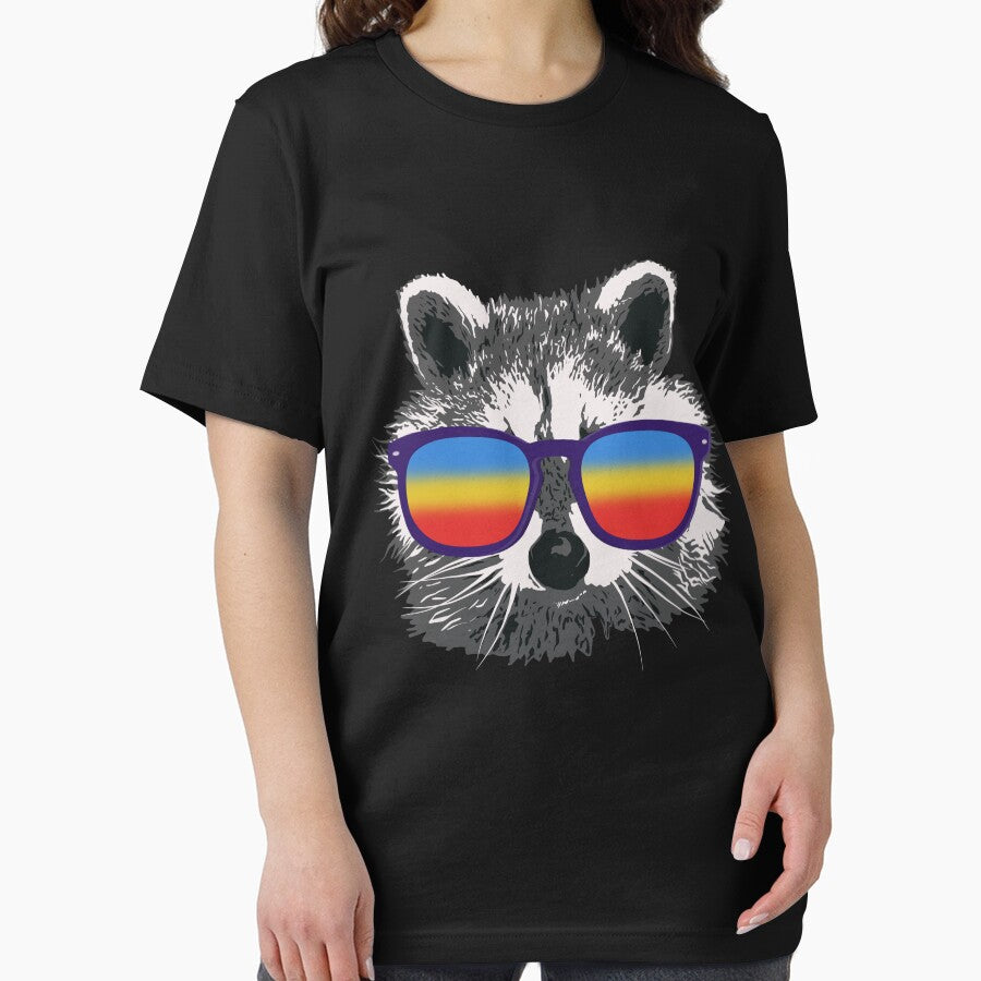 RACCOON With Sunglasses Retro by Ibu83