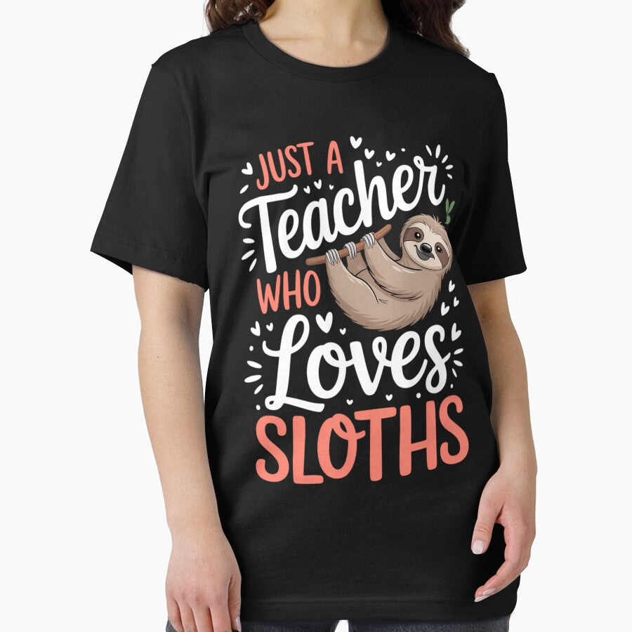 Just A Girl Who Loves Sloths Teacher Christmas by BiellaSar