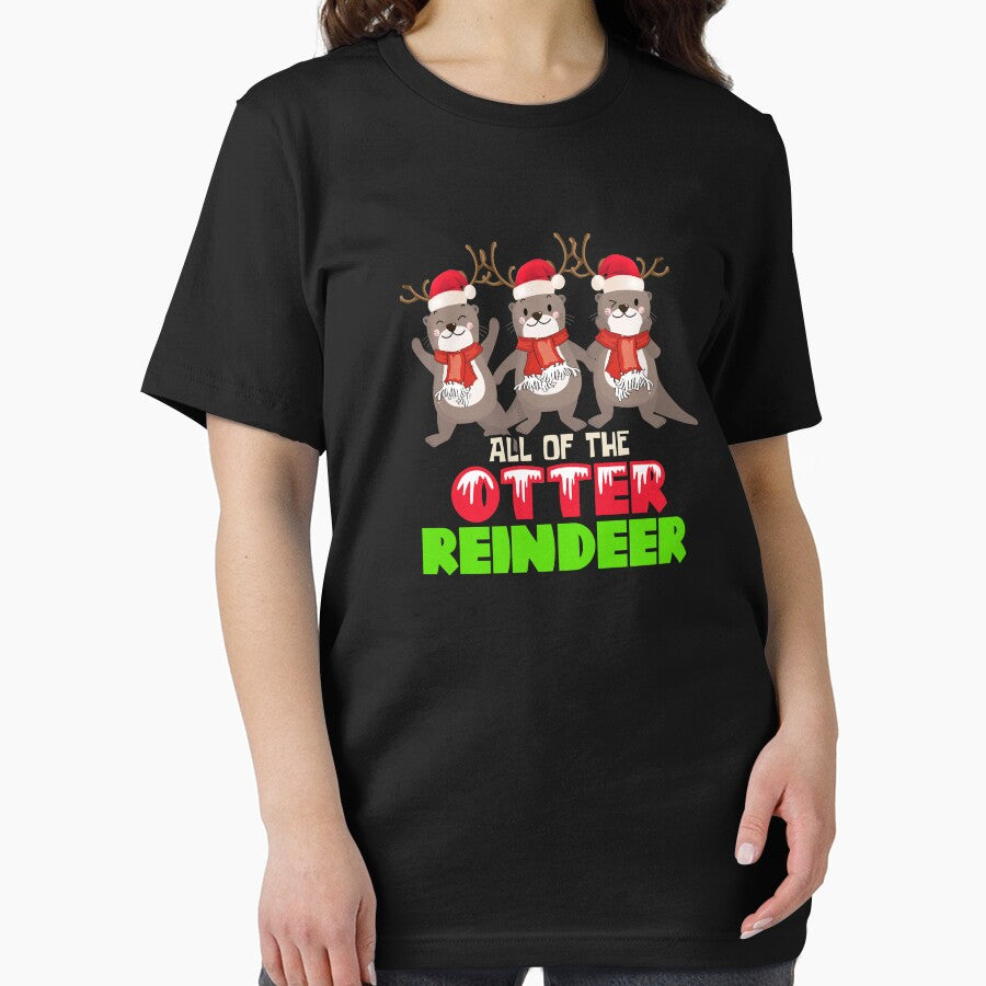 All Of The Otter Reindeer Cute Christmas Design by PNGShop