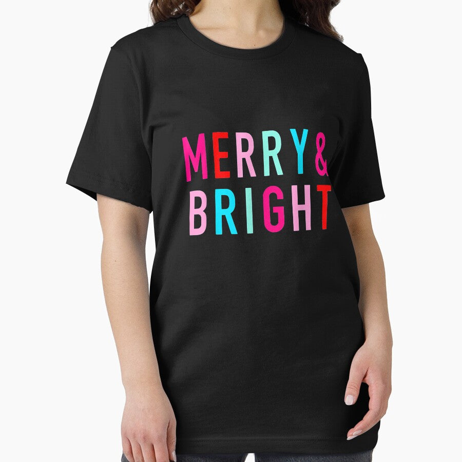 Colorful Merry And Bright Family Merry Christmas Pajamas by sheliaconley