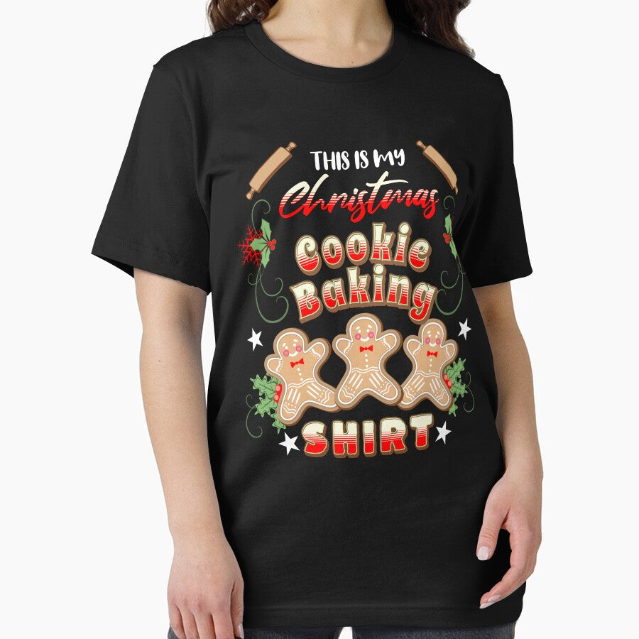 This Is My Christmas Cookie Baking Shirt by Khihi
