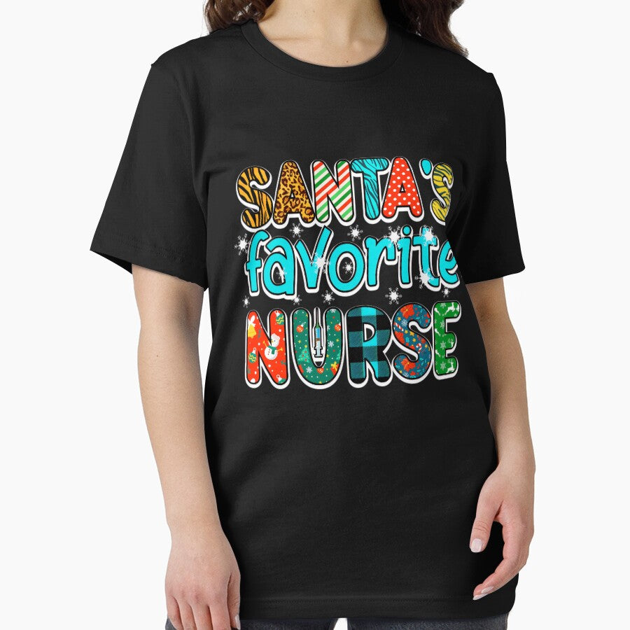Retro Favorite Santas Merry Nurse Christmas Classic Vintage by Olincristie