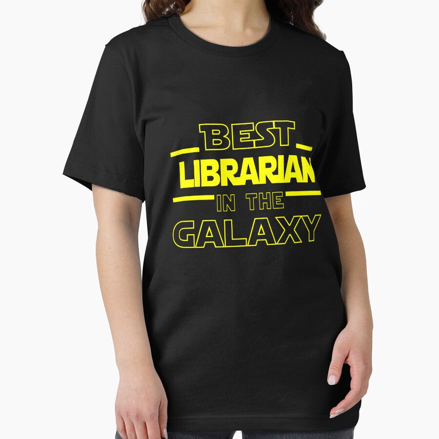 librarian Job Dad Mom Hudband Mens Shirt, Best librarian In The Galaxy, Funny librarian Birthday christmas Gift Gift by xlnv