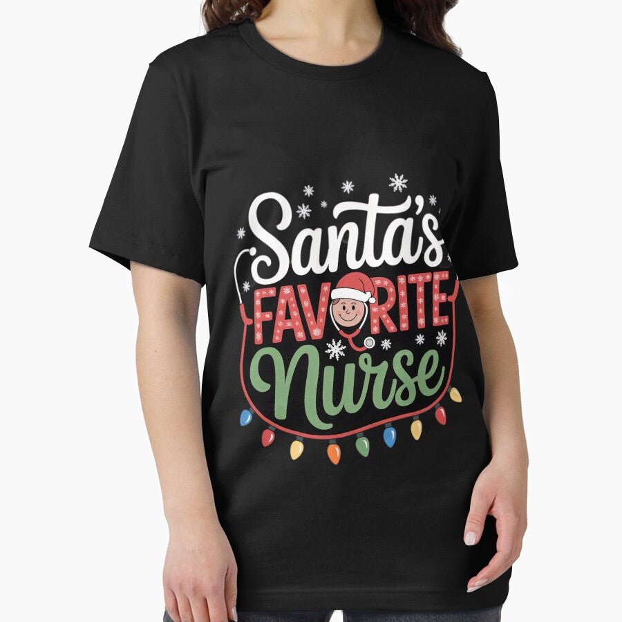 Retro Vintage Nurse Santas Classic Favorite Merry Christmas by Olincristie