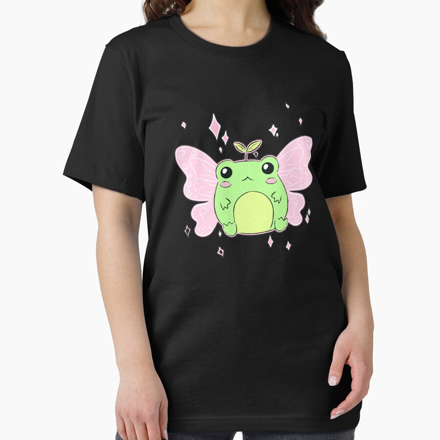 Kawaii Frog Aesthetic Toad Japanese Green Frog by FalkDania
