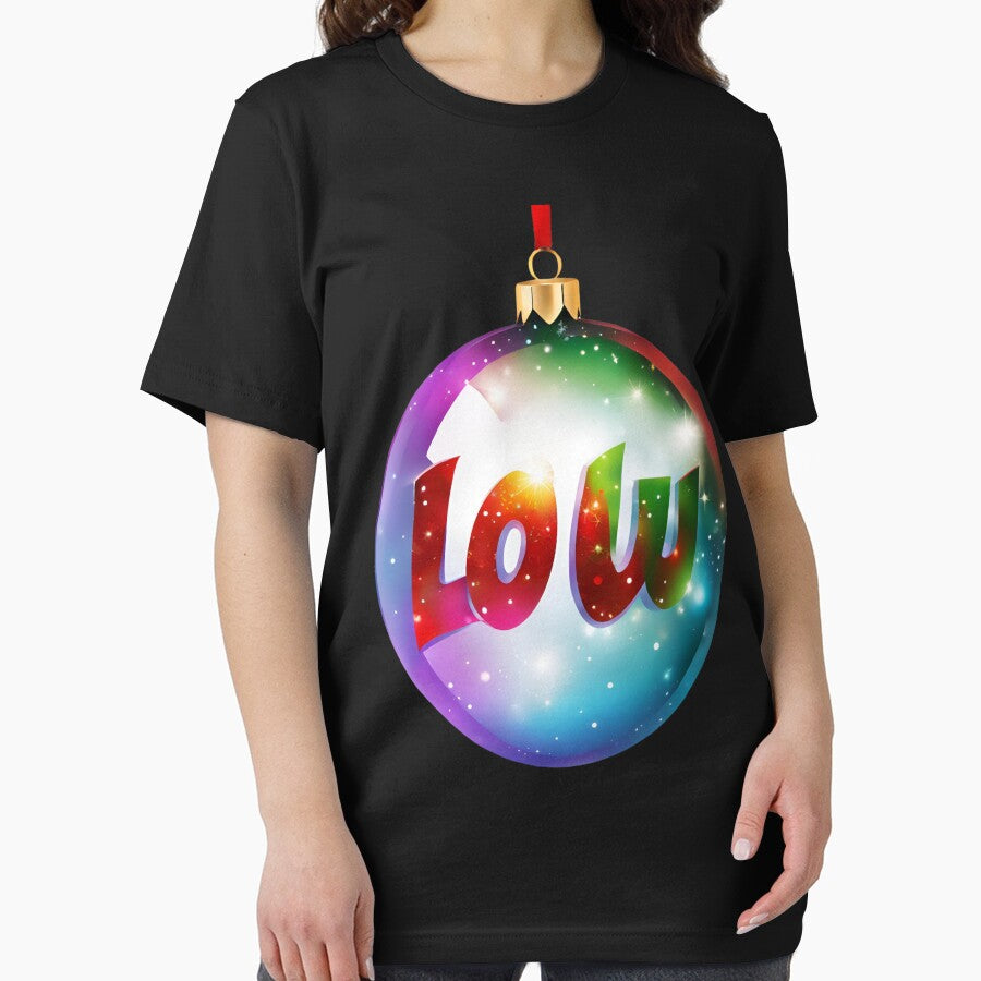 Vibrant Cosmic Holiday Ornament by muitee