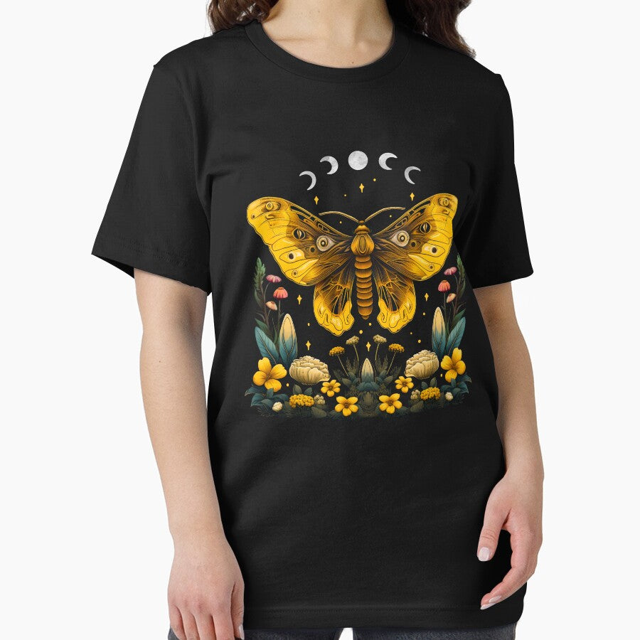 Celestial Golden Moth by ethnicdrawing