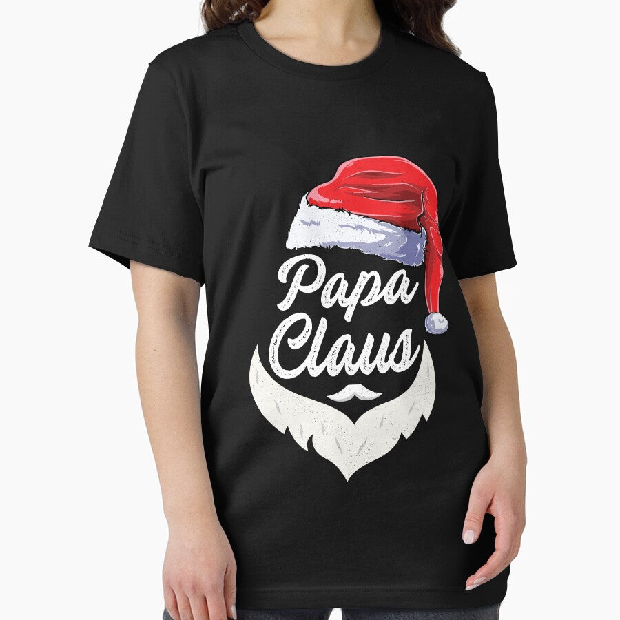 Funny Christmas Grandpa Papa Claus Santa Hat Dad Men by KylerHowell