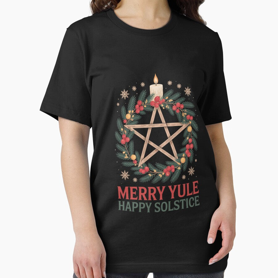 Merry Yule Happy Solstice Pagan Yuletide Season Christmas by LunaCrazeArt
