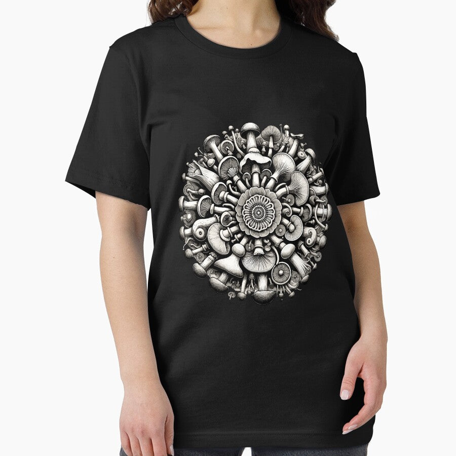 Mushroom Iris Mycology Foraging Mycologist by Dressed For  Duty
