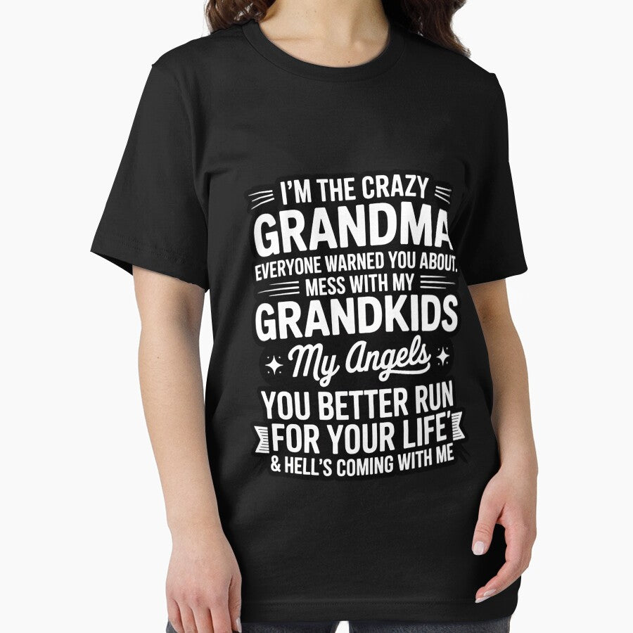 I'm The Crazy Grandma Don't Mess With My Grandkids by EntroRhim