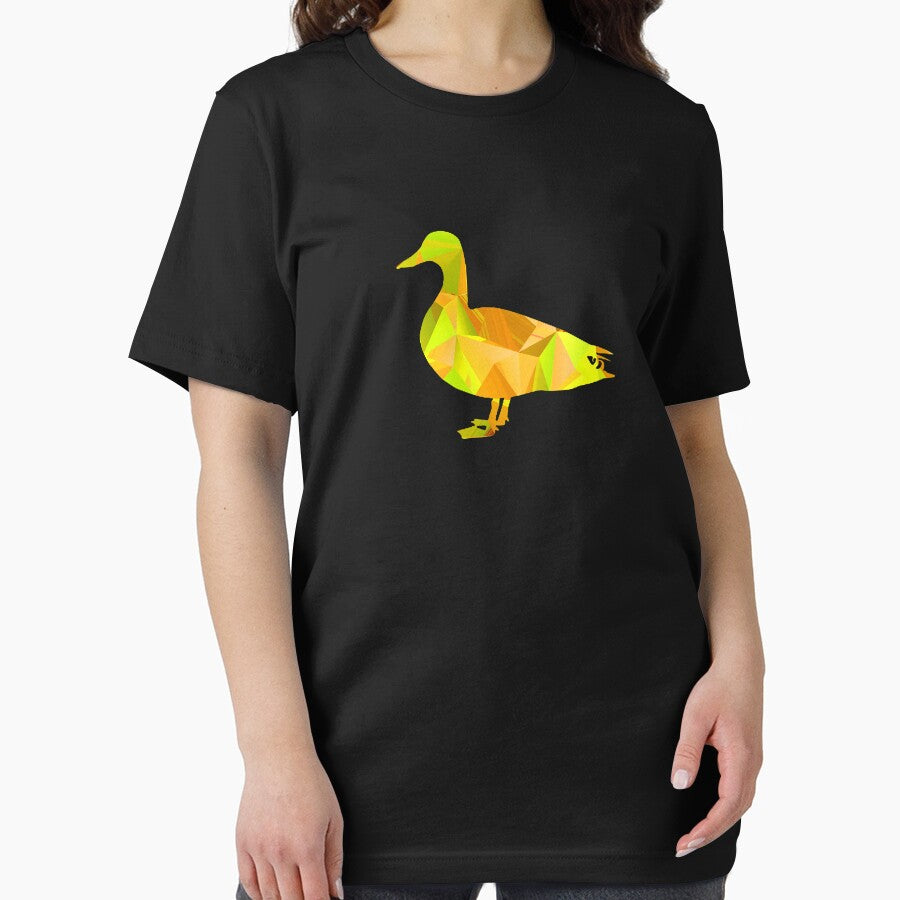 I Love Ducks Orange Yellow Fowl Waterfowl Hunter Quack Geometric by KNUXX Shop