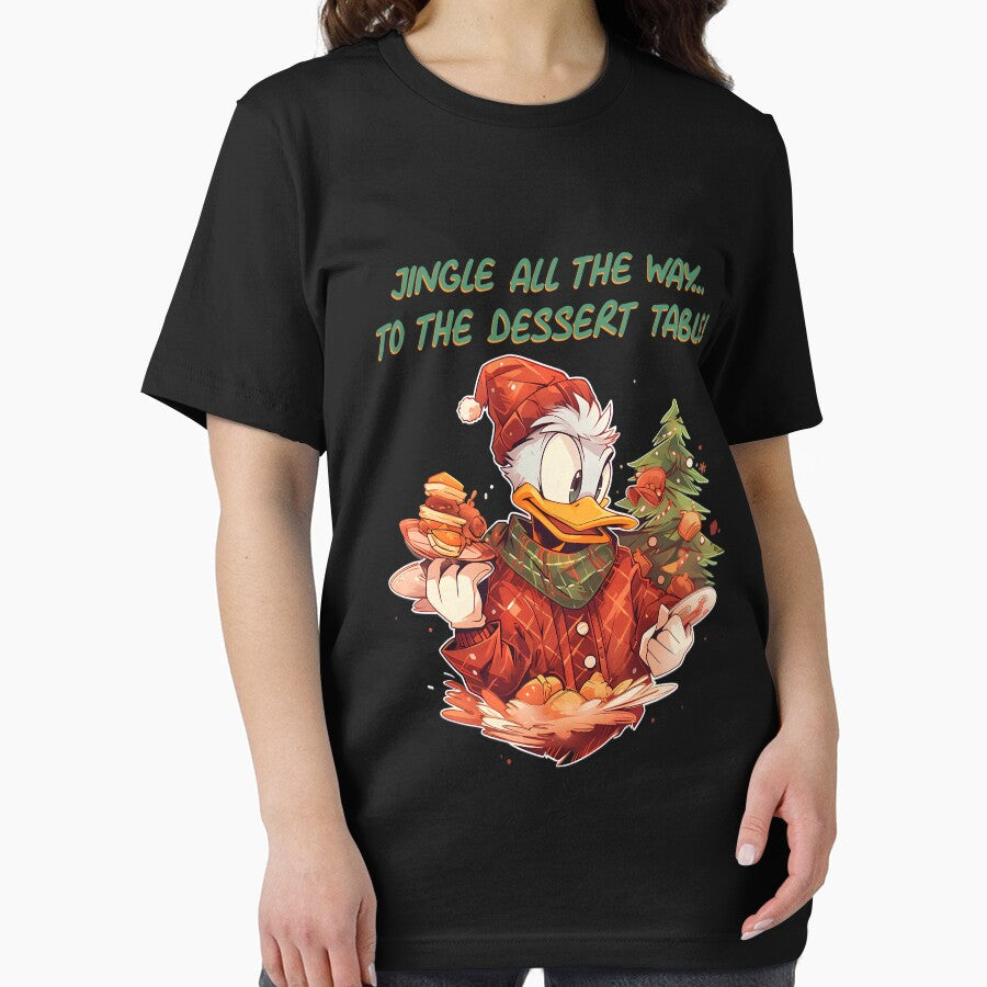 "Jingle all the way... to the dessert table!" Christmas family t-shirts. by Retro Glam  Haven