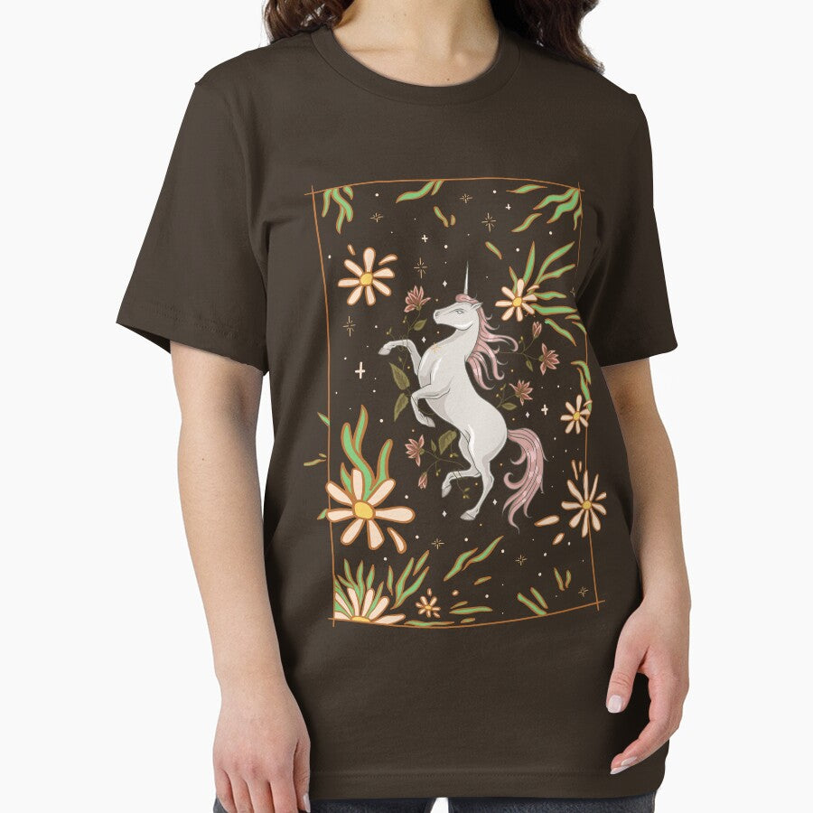 Fairycore Grunge Fantasy Floral Unicorn Aesthetic by MrEddie10