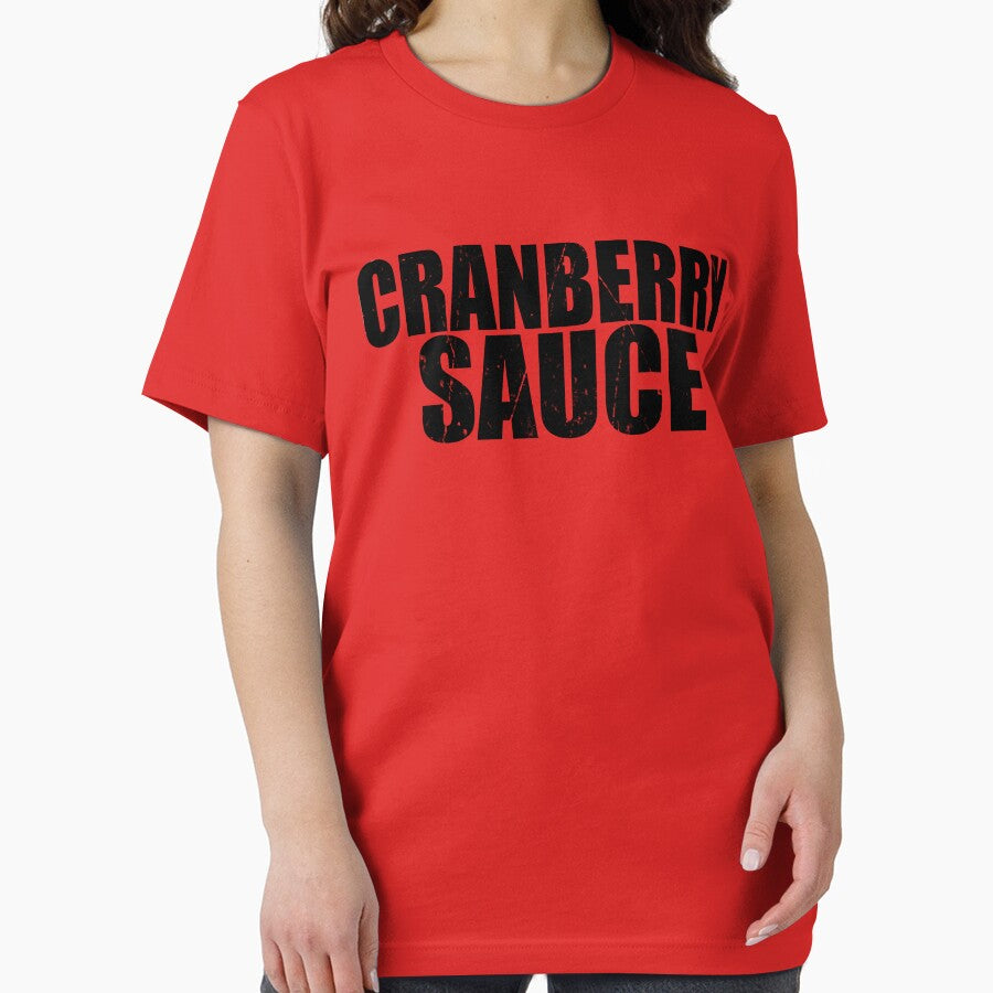 Cranberry Sauce Tree Simple Christmas T Shirts Cute Funny Christmas T Shirt Gift For X Mas Holiday by arcadetoystore