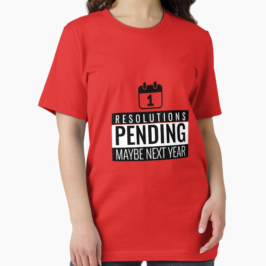 Resolutions Pending...Maybe Next Year by Palette Print