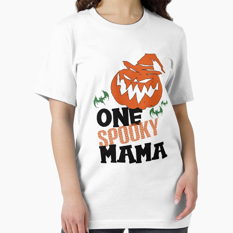 One spooky mama: funny halloween gift for mom mother mama great gift for spooky halloween holiday - halloween accessories for women/men also kids by Pero9