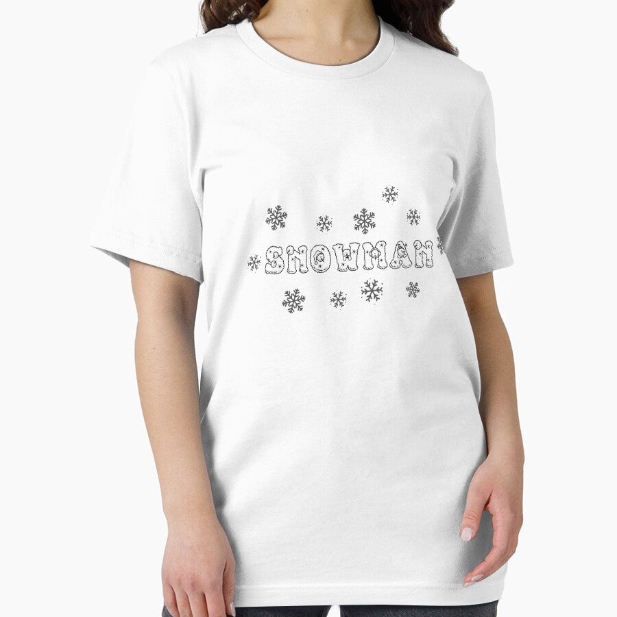 Snowman holiday t-shirt cute design by digitalbitcraft