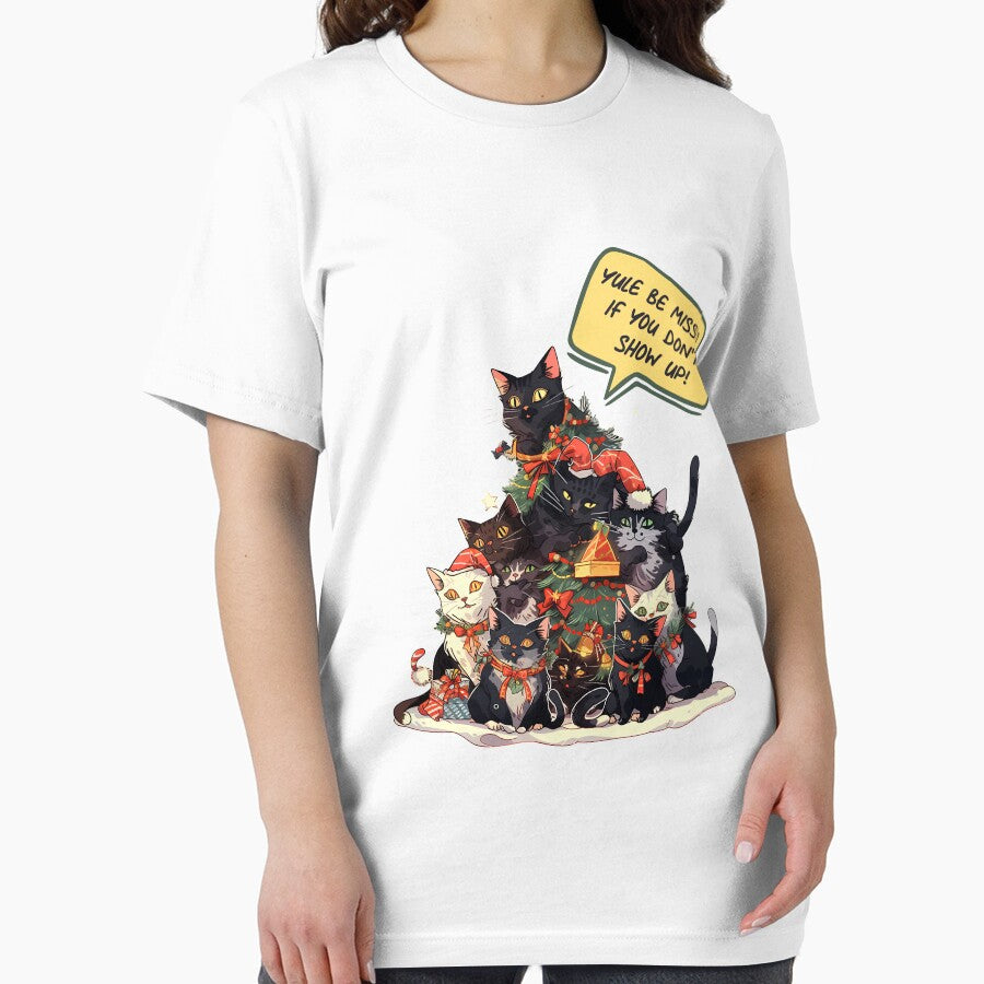 Yule be missed if you don't show up, Christmas Family t-shirts. by Retro Glam  Haven