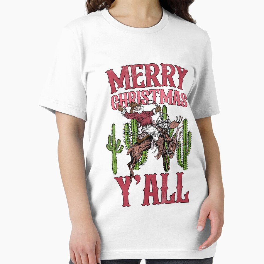 Broncy Reindeer and Cowboy Santa by SmokinGlue