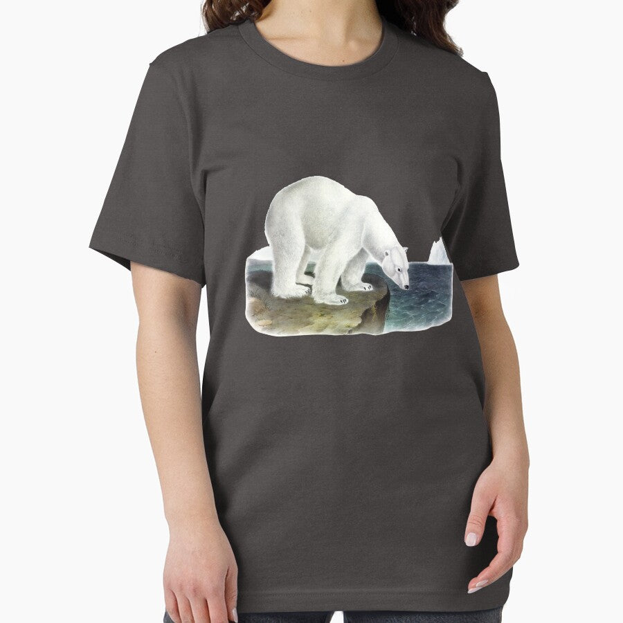 Vintage Polar Bear Drinking From Water by semioddfinds