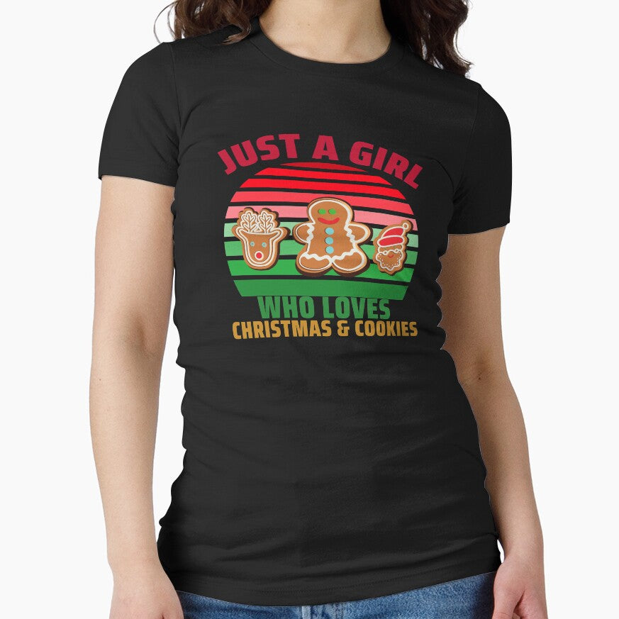 Just A Girl Who Loves Christmas and Cookies by DeansDesigns44