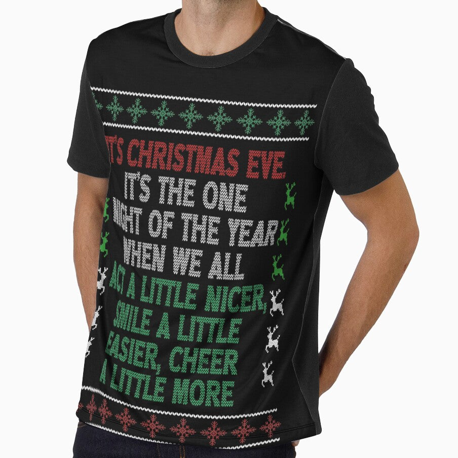 It's Christmas Eve, Christmas Movie Quote Funny by Sunnyhova