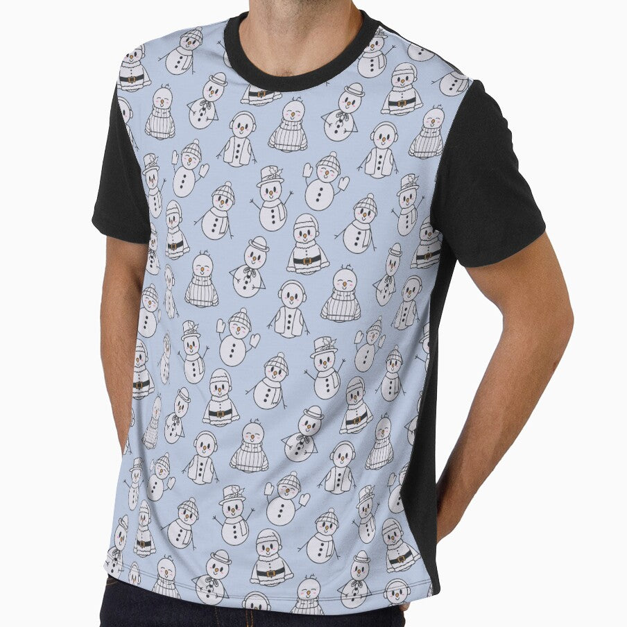 Snowman Pattern | Christmas pattern by GeeksterGraphics