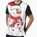 Frosty Snowman Christmas - by Sartoris Art