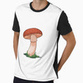 Red Mushroom nature sticker by MiniMellows