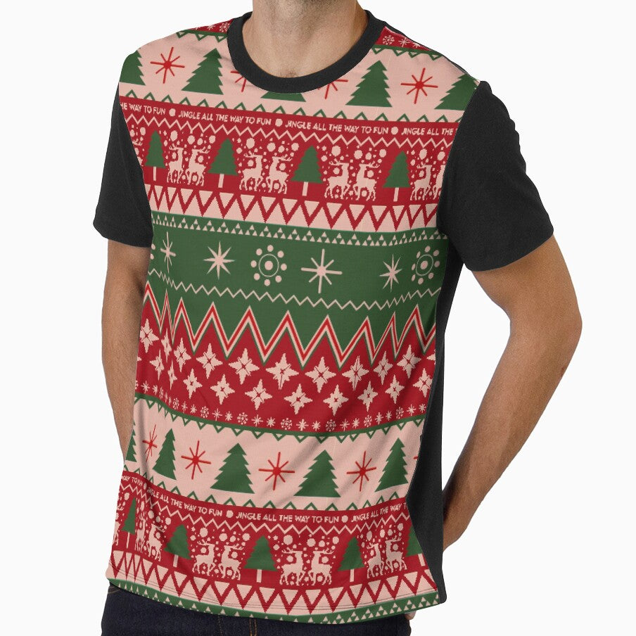 Jingle All the Way to Fun (embroidery): Embrace the Festive Spirit by Alan Javier Cordoba Espinosa