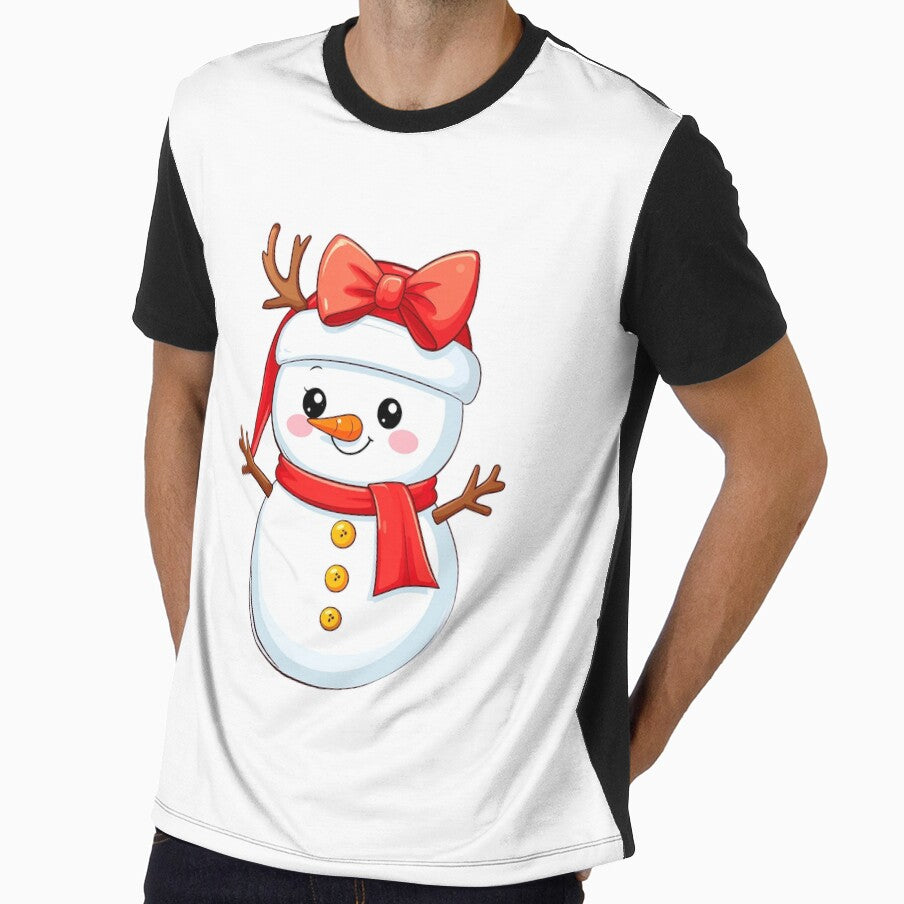 Cute Snowman Cartoon Character by Pixelo Studio