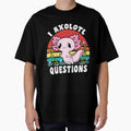 I Axolotl Questions Cute Axolotl distressed Retro Design cool gift for axolotls lovers by JUSTBEELEGANT