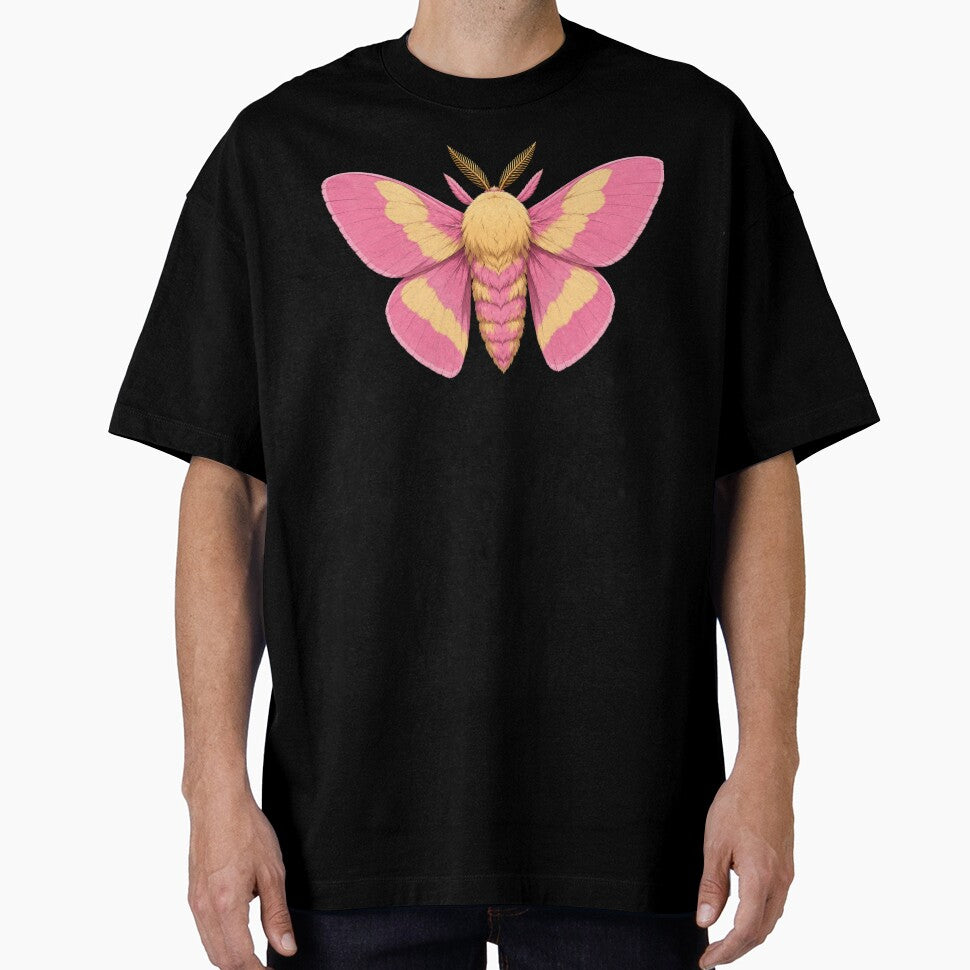 Rosy Maple Moth Dryocampa rubicunda Anime Style by Harpagann
