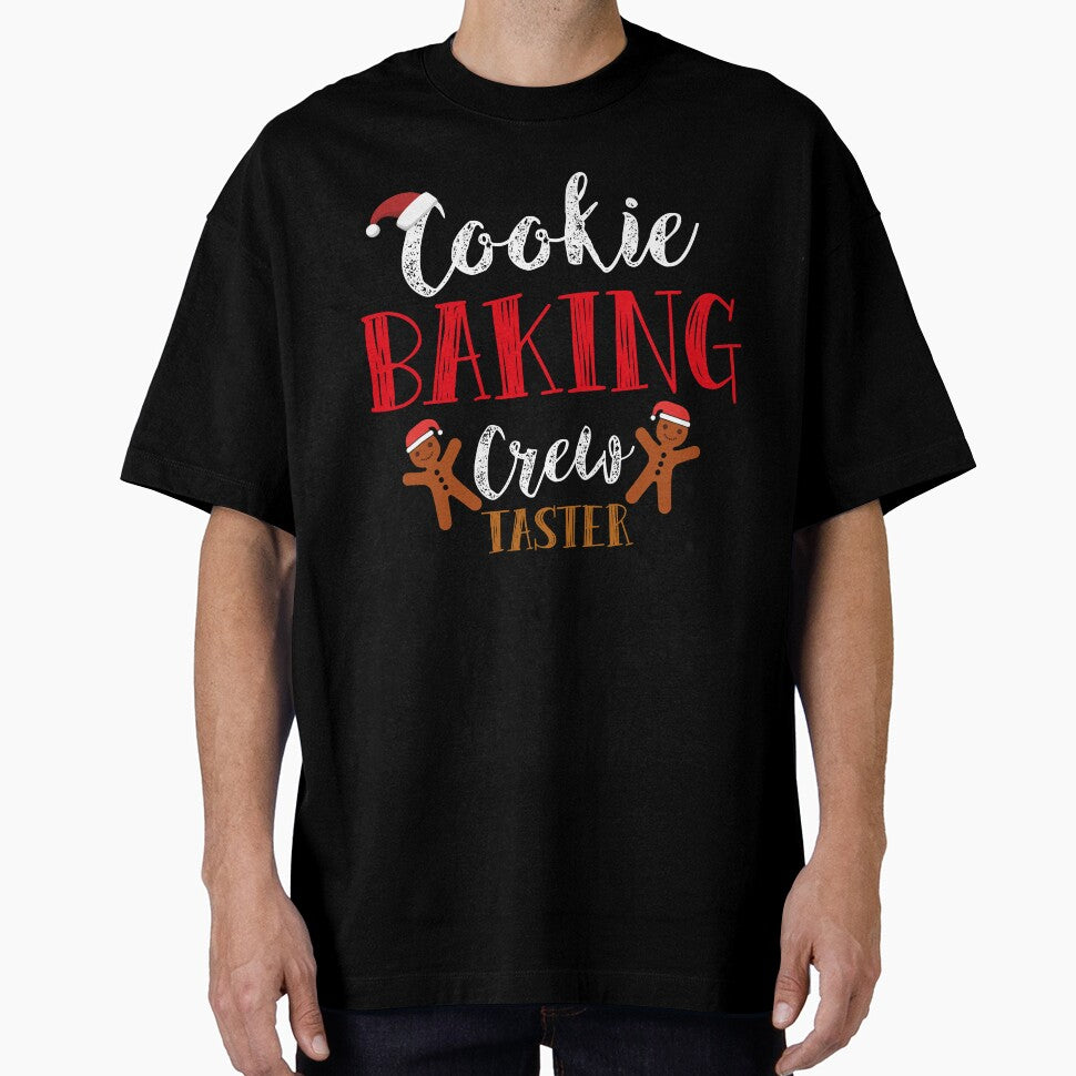 Holiday Family Xmas Christmas Cookie Baking Crew Taster T-Shirt Gift by mrsmitful