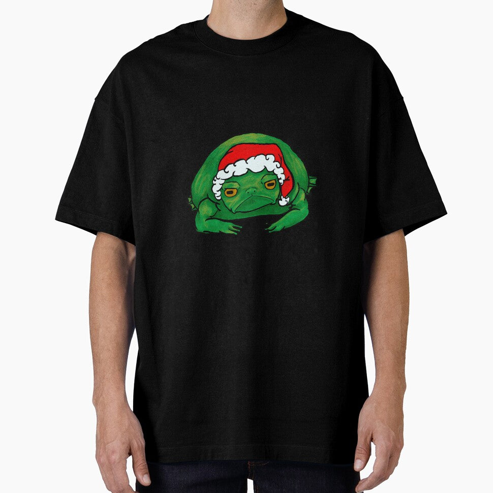 Grumpy Christmas Frogg by Pura-Vivie