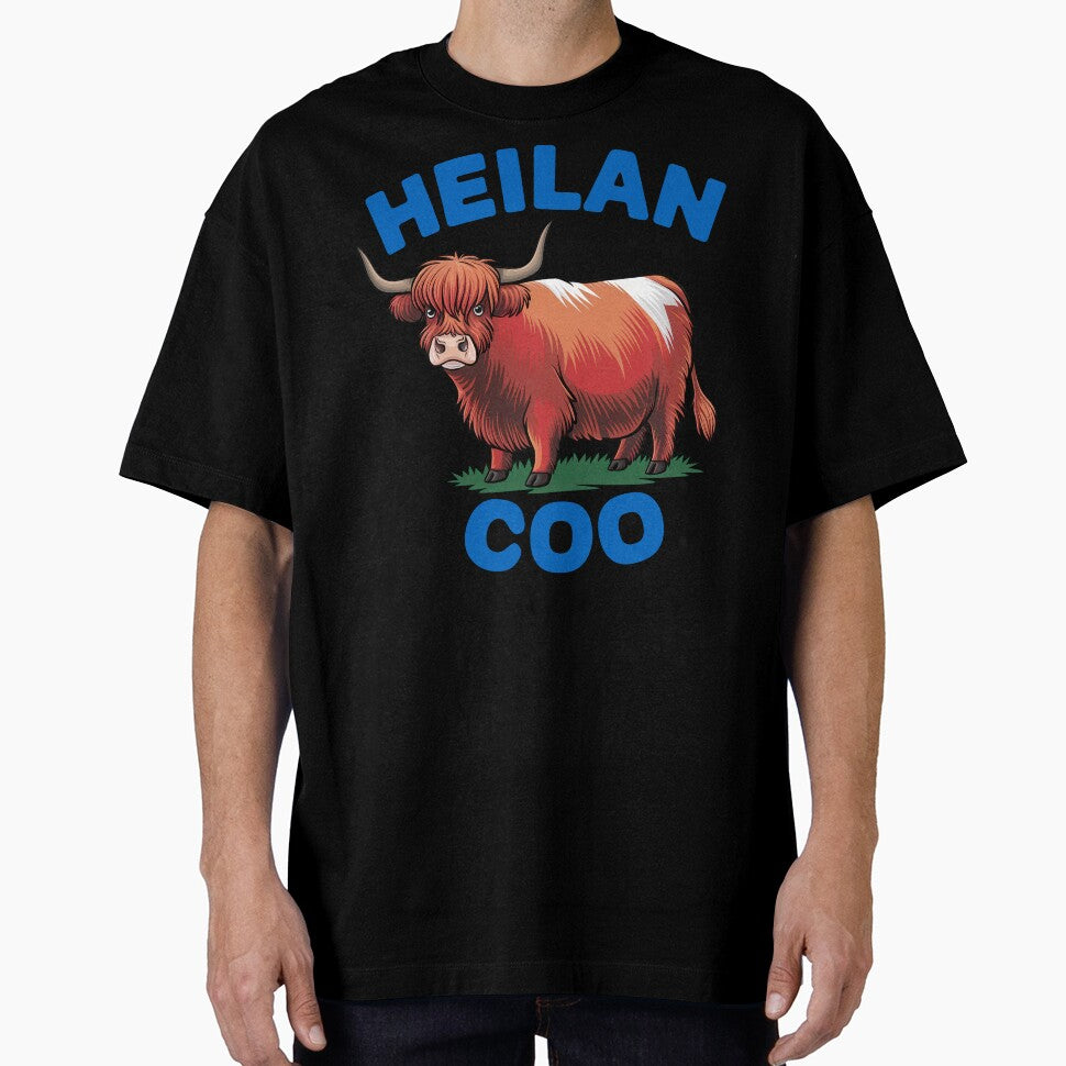 Cute Highland Coo by Angry Swan Designs